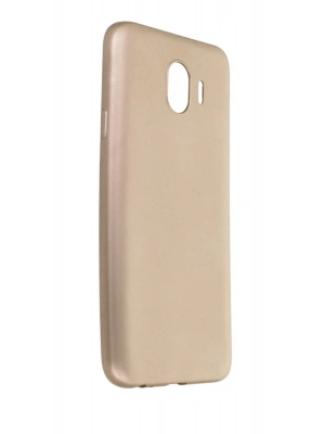 Newface Samsung Galaxy J4 Kılıf First Silikon - Gold