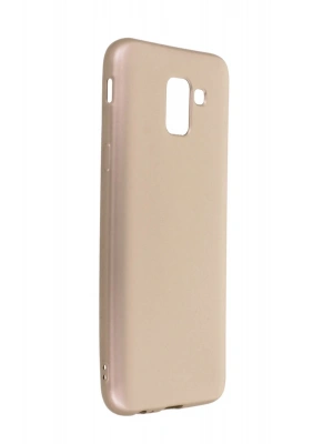 Newface Samsung Galaxy J6 Kılıf First Silikon - Gold