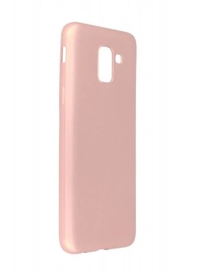 Newface Samsung Galaxy J6 Kılıf First Silikon - Rose Gold