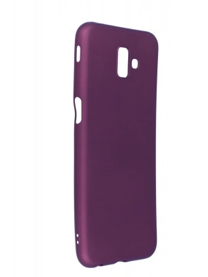 Newface Samsung Galaxy J6 Plus Kılıf First Silikon - Mürdüm