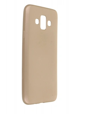 Newface Samsung Galaxy J7 Duo Kılıf First Silikon - Gold