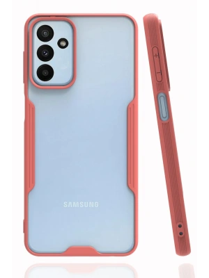 Newface Samsung Galaxy M23 Kılıf Platin Silikon - Pembe