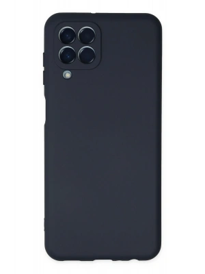 Newface Samsung Galaxy M33 Kılıf Nano içi Kadife Silikon - Lacivert