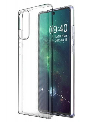 Newface Samsung Galaxy Note 20 Kılıf Lüx Şeffaf Silikon