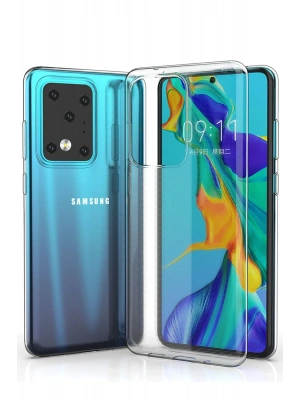 Newface Samsung Galaxy S20 Ultra Kılıf Lüx Şeffaf Silikon