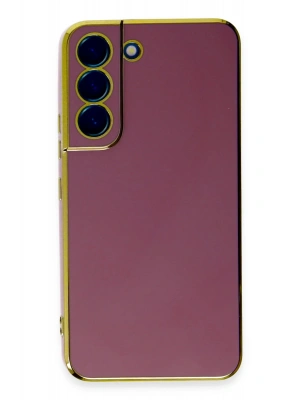 Newface Samsung Galaxy S22 Plus Kılıf Volet Silikon - Kırmızı