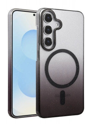 Newface Samsung Galaxy S23 FE Glossy Magsafe Kapak - Siyah