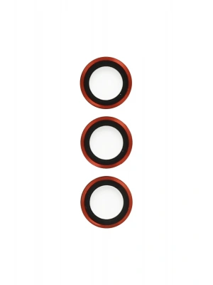 Newface Samsung Galaxy S23 Metal Kamera Lens - Kırmızı