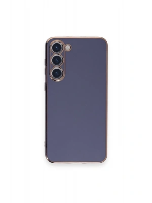 Newface Samsung Galaxy S23 Plus Kılıf Volet Silikon - Mavi