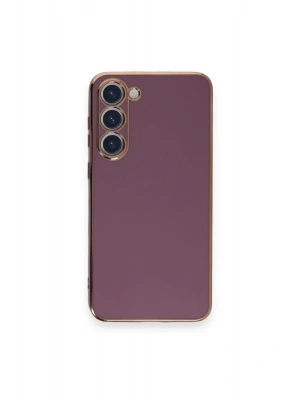 Newface Samsung Galaxy S23 Plus Kılıf Volet Silikon - Mor