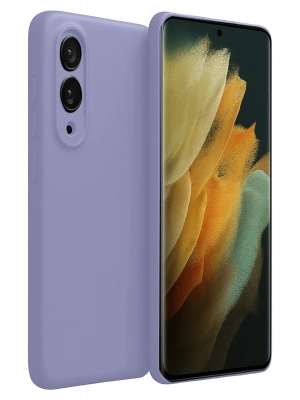 Newface Samsung Galaxy S25 Edge First Silikon - Lila