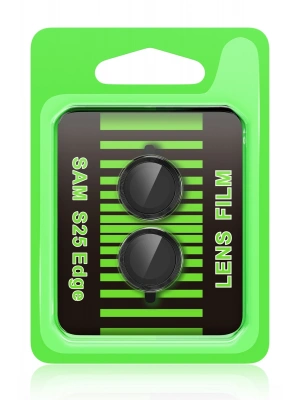 Newface Samsung Galaxy S25 Edge Raze Metal Kamera Lens - Siyah