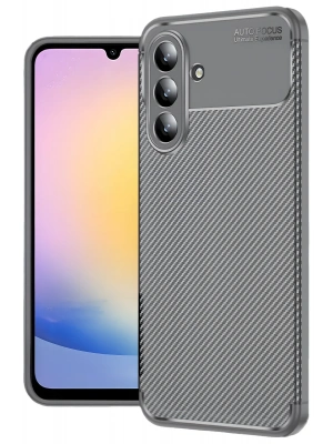 Newface Samsung Galaxy S25 FE Auto Focus Karbon Kapak - Gri