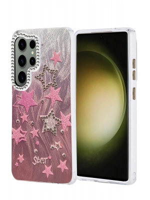 Newface Samsung Galaxy S25 Ultra Kılıf Blade Aynalı Desenli Kapak - Desen 7