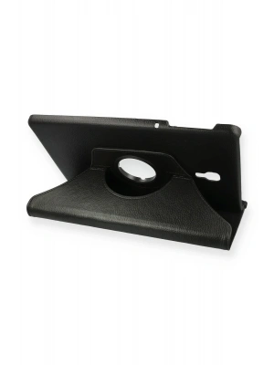 Newface Samsung Galaxy T590 Tab A 10.5 Kılıf 360 Tablet Deri Kılıf - Siyah