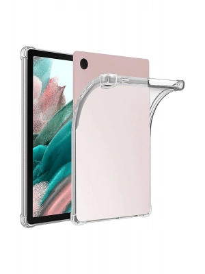 Newface Samsung Galaxy Tab A9 Plus Kılıf Anti Shock Tablet Silikon - Şeffaf