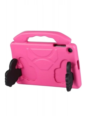 Newface Samsung Galaxy Tab A9 Plus Kılıf Like Stantlı Tablet Silikon - Pembe