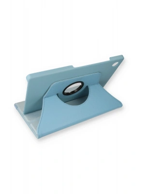 Newface Samsung Galaxy X200 Tab A8 10.5 Kılıf 360 Tablet Deri Kılıf - Turkuaz