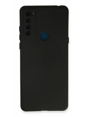 Newface TCL 20 SE Kılıf First Silikon - Siyah