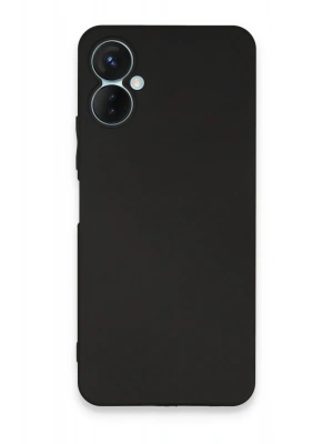 Newface Tecno Spark 9 Pro Kılıf First Silikon - Siyah