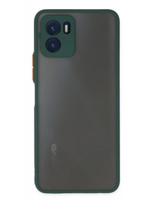 Newface Vivo Y15S Kılıf Montreal Silikon Kapak - Yeşil