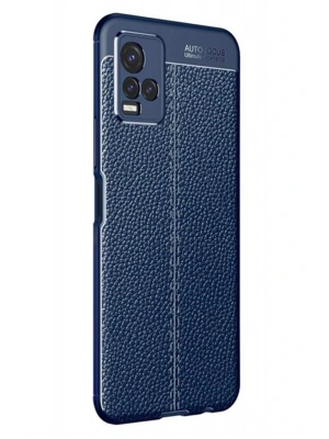 Newface Vivo Y21S Kılıf Auto Focus Kapak - Lacivert