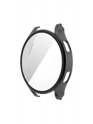 Newface Watch 5 44mm Wall Camlı Kasa Ekran Koruyucu - Siyah