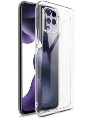 Newface Xiaomi Mi 10 Lite Kılıf Lüx Şeffaf Silikon - Şeffaf