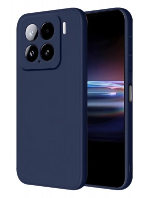 Newface Xiaomi Mi 15 Kılıf Nano içi Kadife Silikon - Lacivert