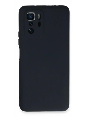 Newface Xiaomi Poco X3 GT Kılıf Nano içi Kadife Silikon - Lacivert