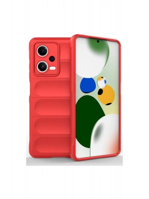 Newface Xiaomi Poco X5 5G Kılıf Optimum Silikon - Kırmızı