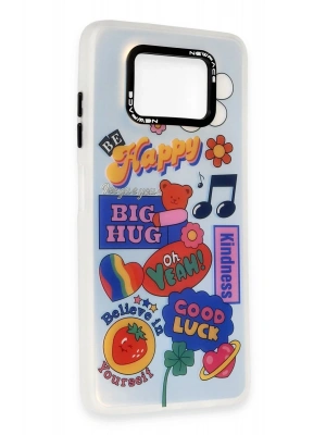 Newface Xiaomi Pocophone X3 Kılıf Estoril Desenli Kapak - Estoril - 15