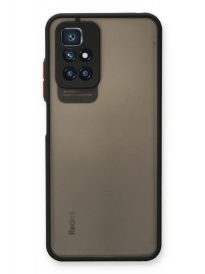 Newface Xiaomi Redmi 10 2022 Kılıf Montreal Silikon Kapak - Siyah