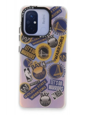 Newface Xiaomi Redmi 12C Kılıf Estoril Desenli Kapak - Estoril - 13