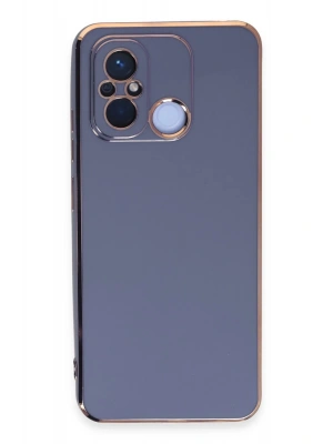 Newface Xiaomi Redmi 12C Kılıf Volet Silikon - Mavi