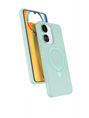 Newface Xiaomi Redmi 13C Regal Magsafe Standlı Kapak - Su Yeşili