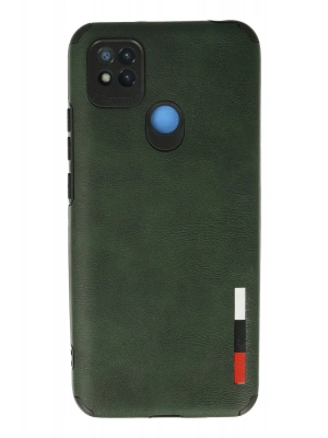 Newface Xiaomi Redmi 9C Kılıf Loop Deri Silikon - Yeşil