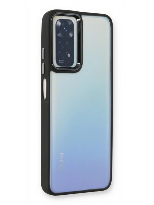 Newface Xiaomi Redmi Note 11 Pro Kılıf Dora Kapak - Siyah