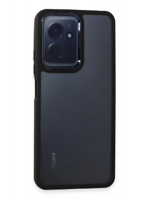 Newface Xiaomi Redmi Note 12 4G Kılıf Dora Kapak - Siyah