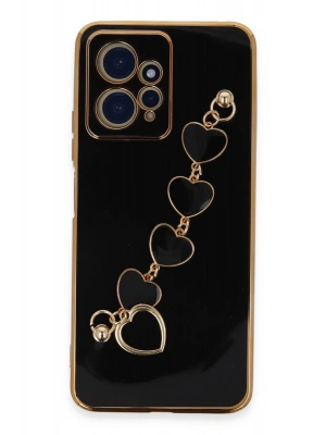 Newface Xiaomi Redmi Note 12 4G Kılıf Esila Silikon - Siyah