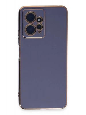 Newface Xiaomi Redmi Note 12 4G Kılıf Volet Silikon - Mavi