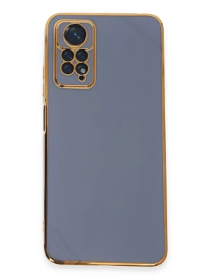 Newface Xiaomi Redmi Note 12 Pro 4G Kılıf Volet Silikon - Mavi