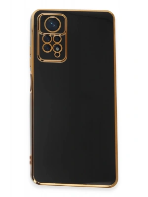 Newface Xiaomi Redmi Note 12 Pro 4G Kılıf Volet Silikon - Siyah