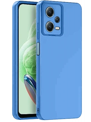 Newface Xiaomi Redmi Note 12 Pro 5G Kılıf Nano içi Kadife Silikon - Mavi