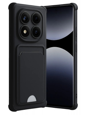 Newface Xiaomi Redmi Note 14 Pro 4G Kelvin Kartvizitli Silikon - Siyah