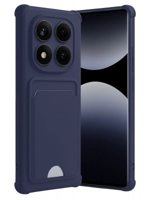 Newface Xiaomi Redmi Note 14 Pro Plus Kelvin Kartvizitli Silikon - Lacivert