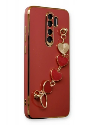 Newface Xiaomi Redmi Note 8 Pro Kılıf Esila Silikon - Kırmızı