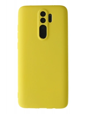 Newface Xiaomi Redmi Note 8 Pro Kılıf First Silikon - Sarı