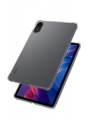 Newface Xiaomi Redmi Pad 2 Kılıf Anti Shock Tablet Silikon - Şeffaf