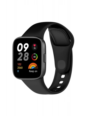 Newface Xiaomi Redmi Watch 3 Klasik Kordon - Siyah